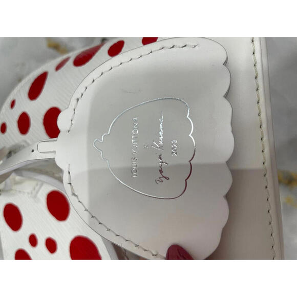 Louis Vuitton x YK White/Red Epi Alma BB - Picture 8 of 10